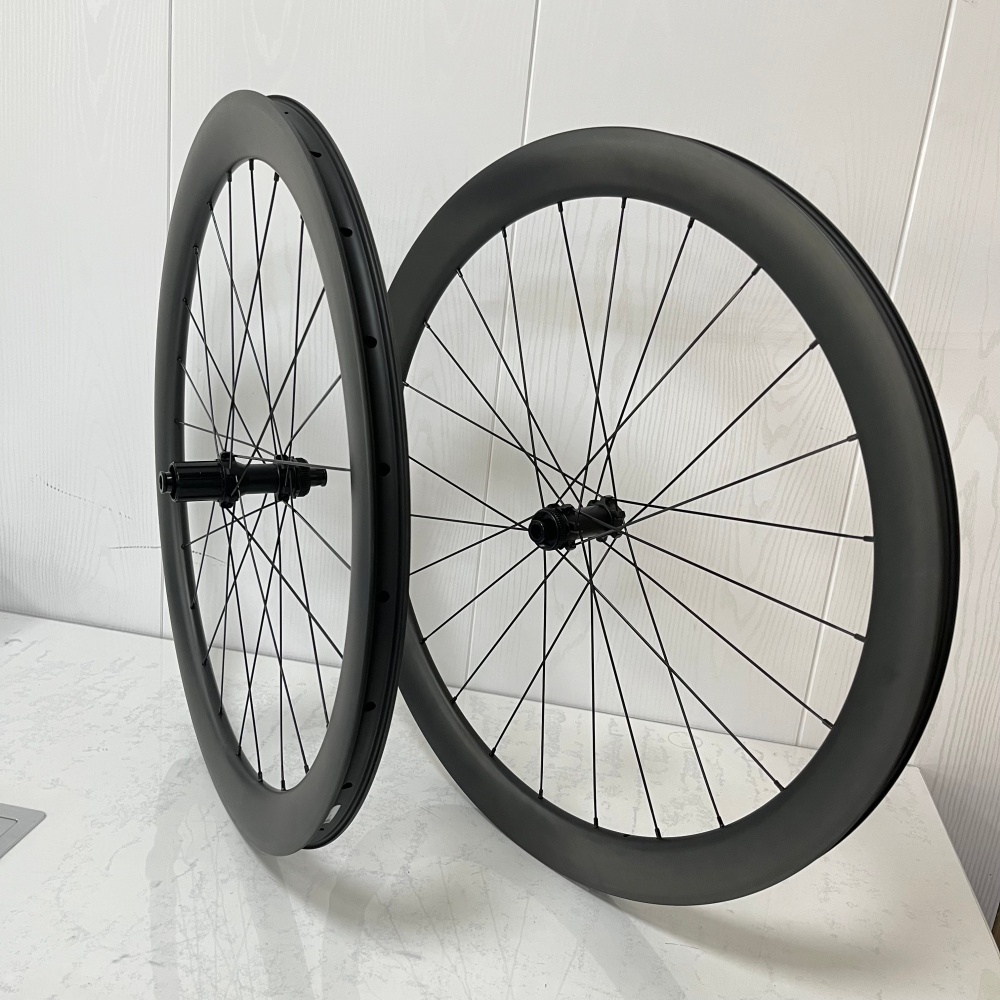 700C Road Bike Carbon Wheelset 25mm Width 30 35 38 40 45 50 55 60mm Depth Super Light Tubeless Road bicycle Wheelset
