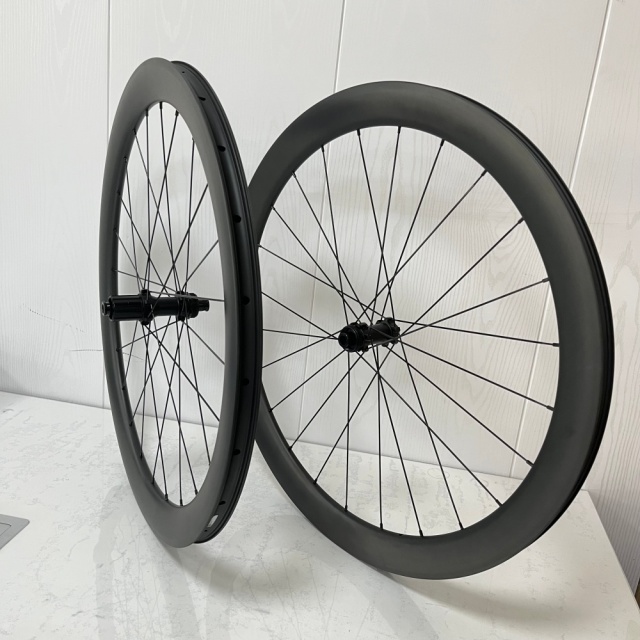 700C Road Bike Carbon Wheelset 25mm Width 30 35 38 40 45 50 55 60mm Depth Super Light Tubeless Road bicycle Wheelset