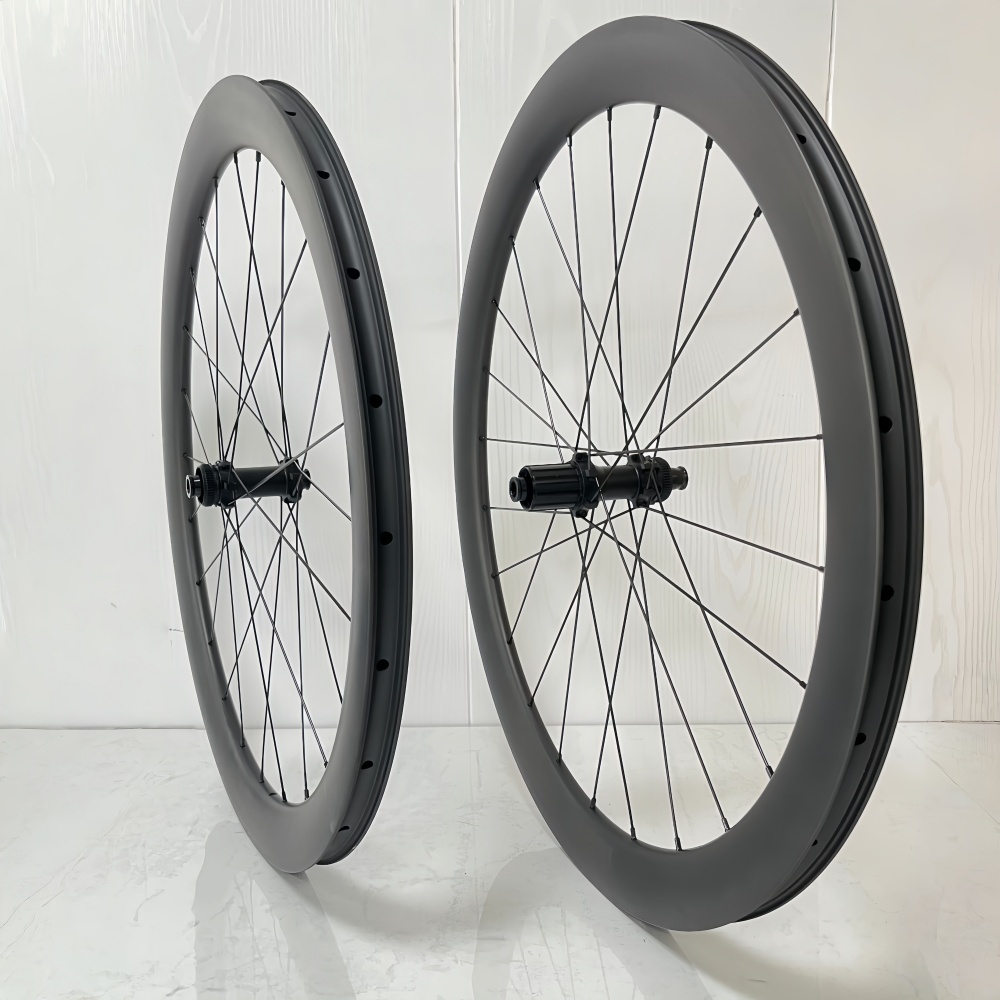 700C Road Bike Carbon Wheelset 25mm Width 30 35 38 40 45 50 55 60mm Depth Super Light Tubeless Road bicycle Wheelset