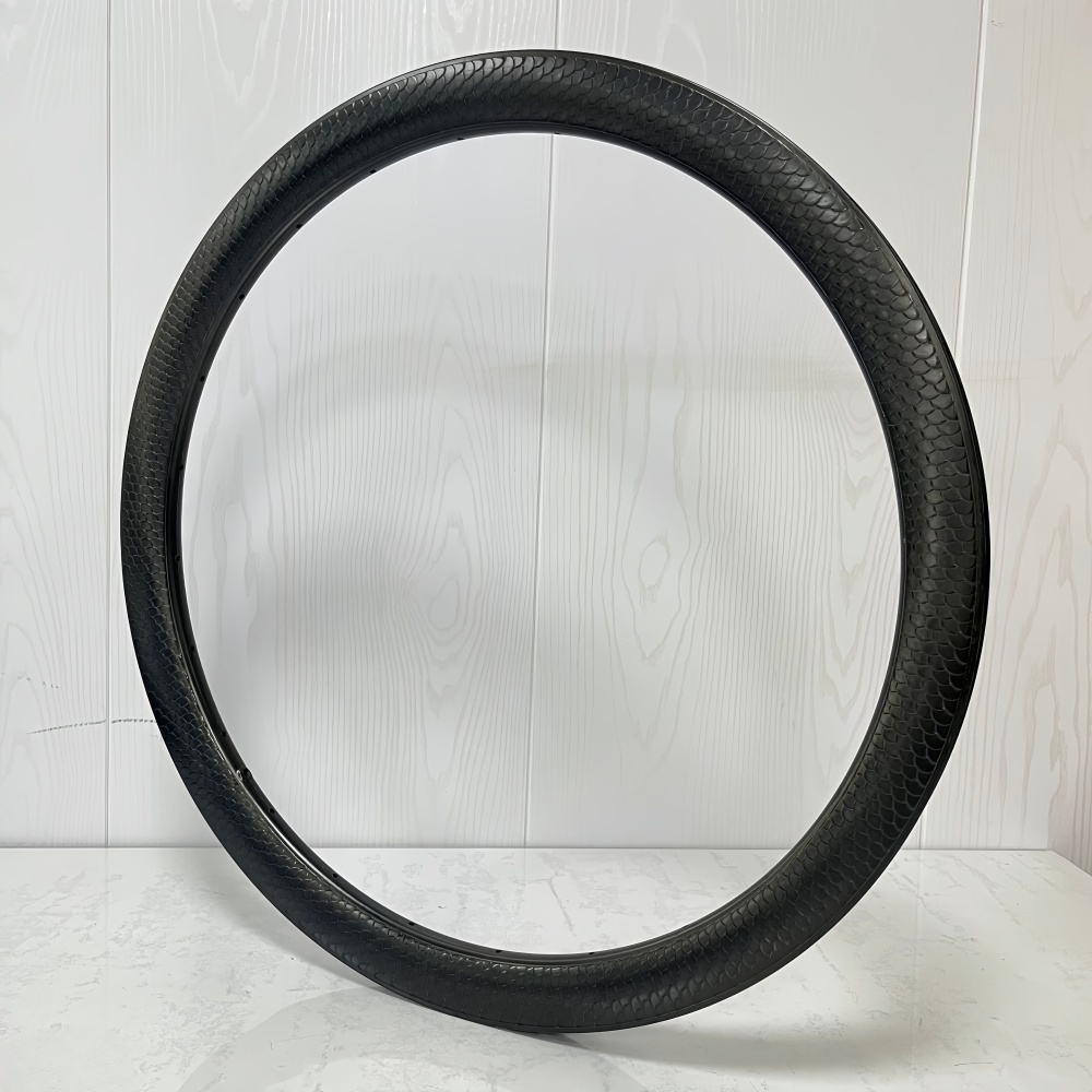 700C Road Bike Carbon Rim 31mm Width 50mm Depth Super Light Tubeless Disc Brake T800 Road Bike Carbon Rim
