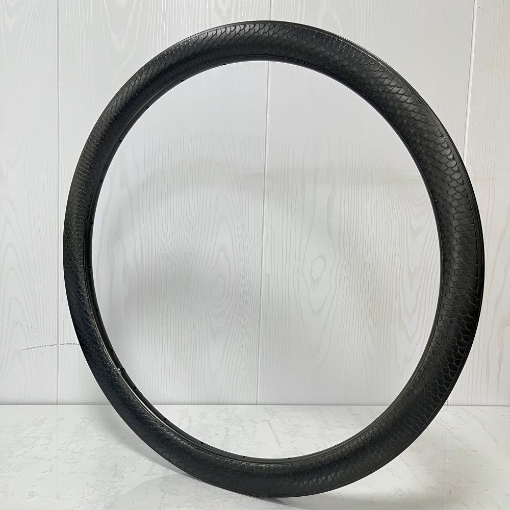 700C Road Bike Carbon Rim 31mm Width 50mm Depth Super Light Tubeless Disc Brake T800 Road Bike Carbon Rim