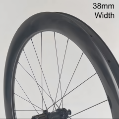 700C Grave Bike Carbon Wheelset 38mm Width 30 35 40 45 50 55 60mm Depth Super Light Tubeless Gravel bicycle Wheelset