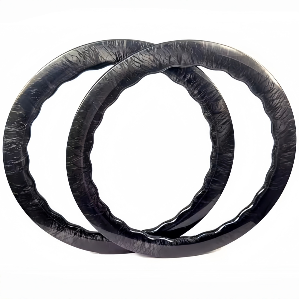 700C Road Bike Wave Carbon Rim 31mm Width 50mm Depth Tubeless 24Hole T800 Carbon Rim