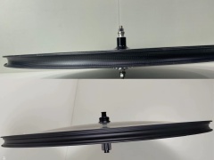 700C Road/Track/fixed Gear TT Bike Disc Wheels 23/25/28mm Outer Wide Clincher / Tubeless Road Bike Wheels