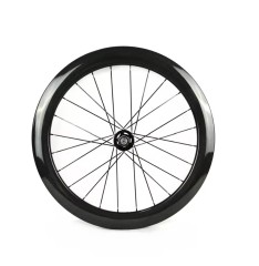 700C Road Track Fixed Gear Bicycle Carbon Fiber Bike Wheel Depth 88mm Width 23/25mm Clincher/Tubeless
