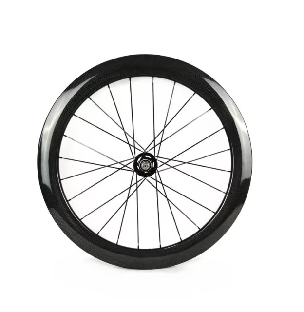 700C Road Track Fixed Gear Bicycle Carbon Fiber Bike Wheel Depth 88mm Width 23/25mm Clincher/Tubeless