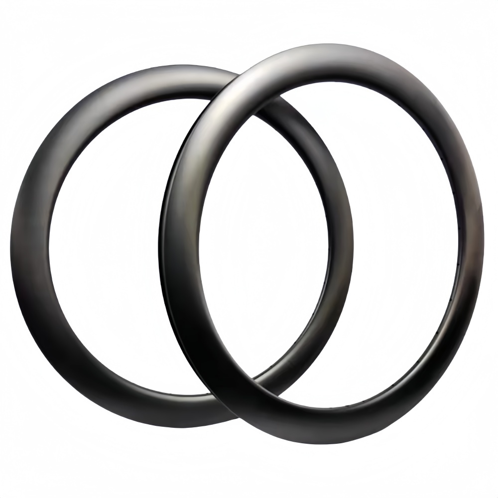 700C Road Bike Carbon Rim 34mm Width 40mm Depth Super Light Tubeless Disc Brake T800 Carbon Rim