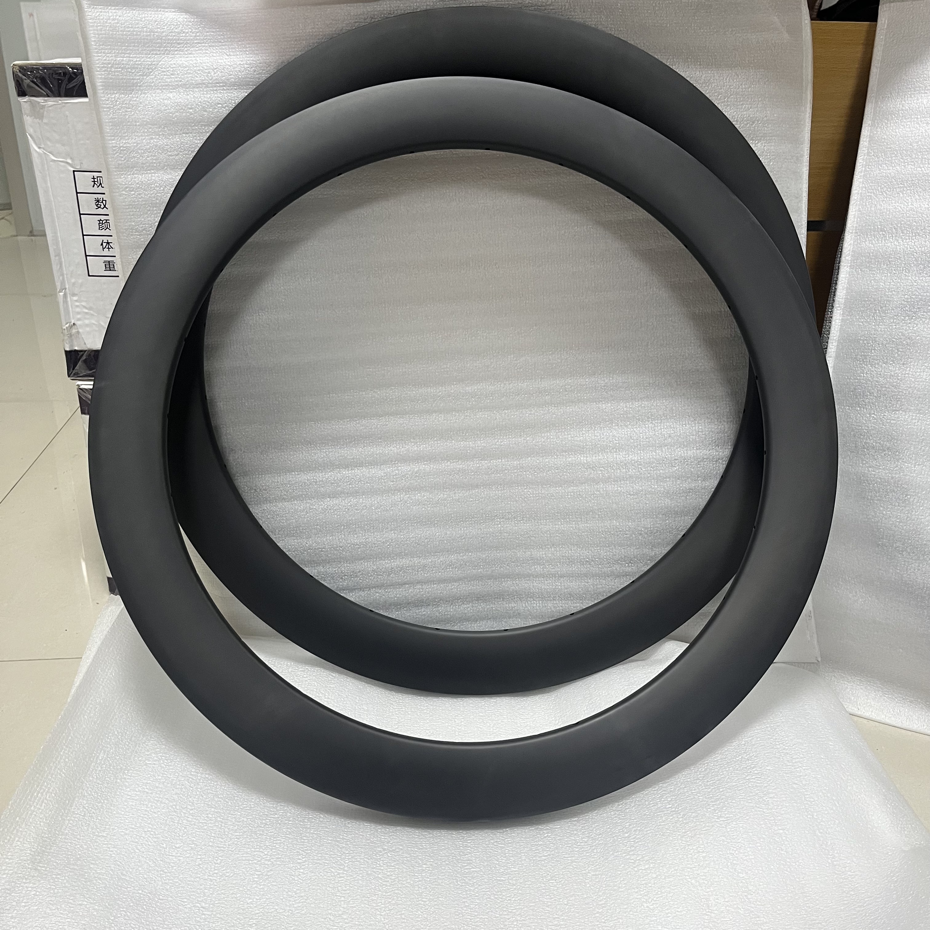 700C Road Bike Carbon Rim 34mm Width 45mm Depth Super Light Tubeless Disc Brake T800 Carbon Rim