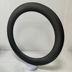 700C Road Bike Carbon Rim 34mm Width 80mm Depth Super Light Tubeless Disc Brake T800 Carbon Rim