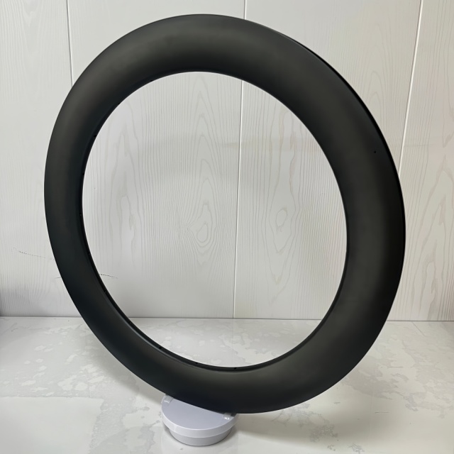 700C Road Bike Carbon Rim 34mm Width 80mm Depth Super Light Tubeless Disc Brake T800 Carbon Rim