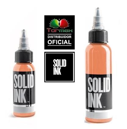 Peach Orange Solid Ink