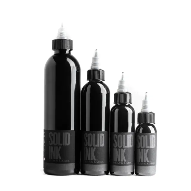 Black Label Lining Black Solid Ink