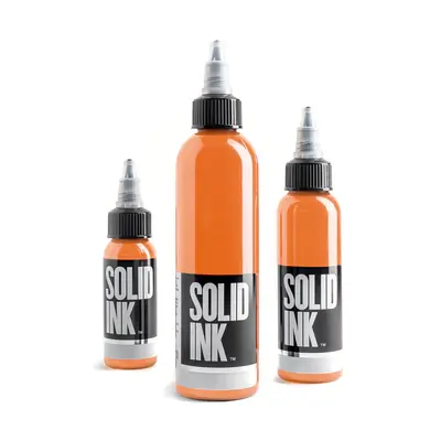 Cream Orange Solid Ink