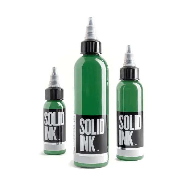 Medium Green Solid Ink 1oz
