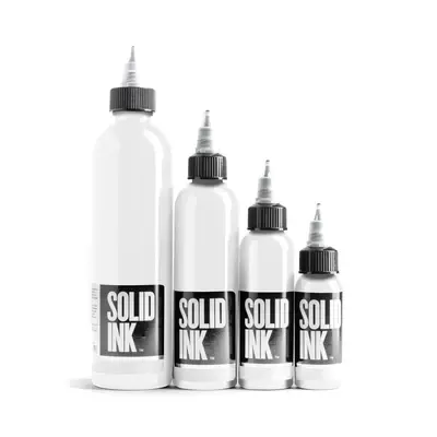 Mixing White Solid Ink 1oz