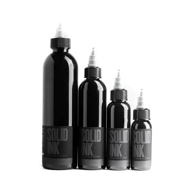 Black Label Extra Light Shading Black Solid Ink 1oz