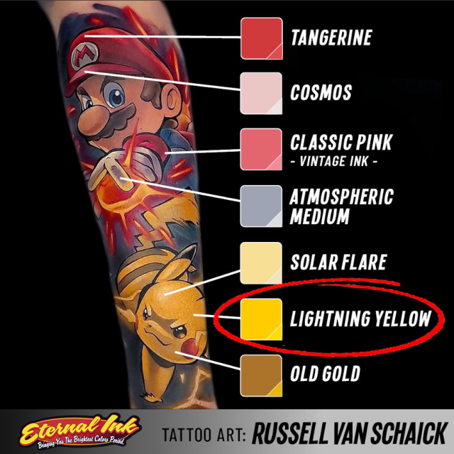 Lightning Yellow Eternal Ink