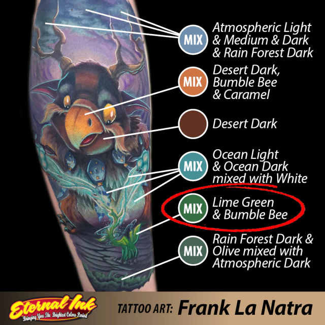 Lime Green Eternal Ink
