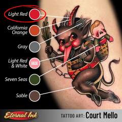 Light Red Eternal Ink
