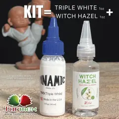 Kit de Triple White 1 oz + Witch Hazel Zita 1oz