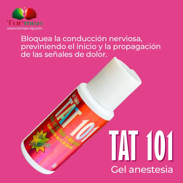 Tat 101 Gel  anestesia