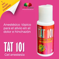 Tat 101 Gel  anestesia