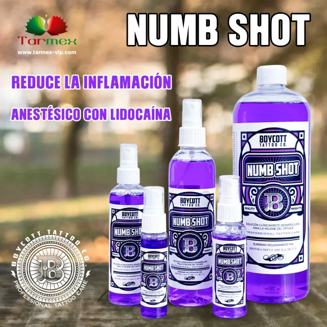 Numb Shot anestesia Boycott