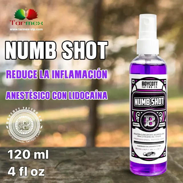 Numb Shot anestesia Boycott