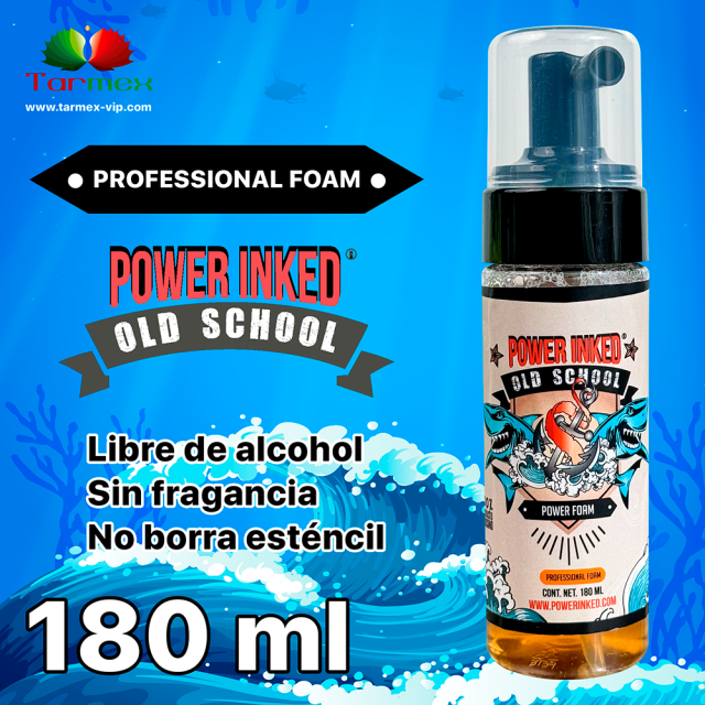 Profesional Foam Power Inked old school