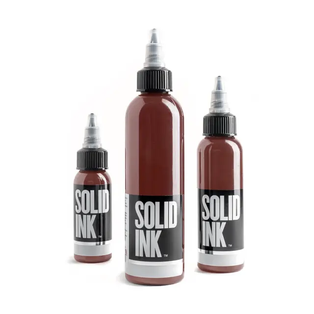 Deep Red Solid Ink