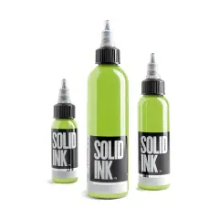 Lime Green Solid Ink 1oz