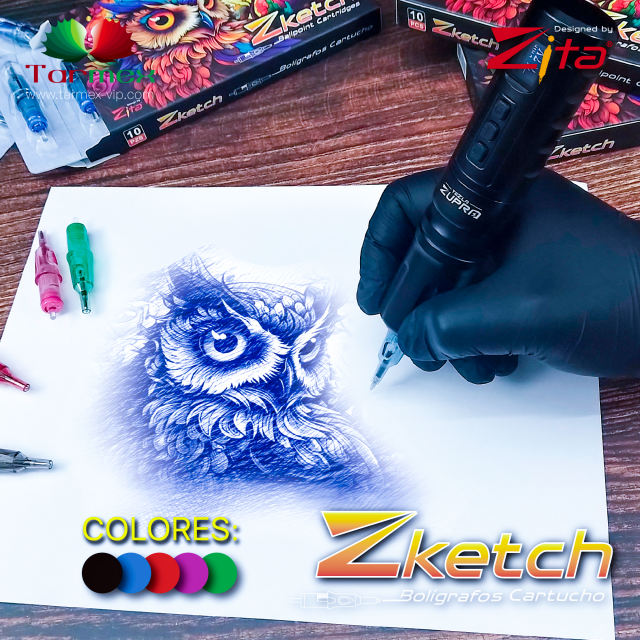 Cartucho Pluma Zketch