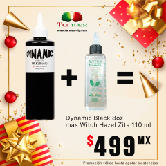 Kit de Dynamic Black 8 Oz + Witch Hazel Zita 110ml