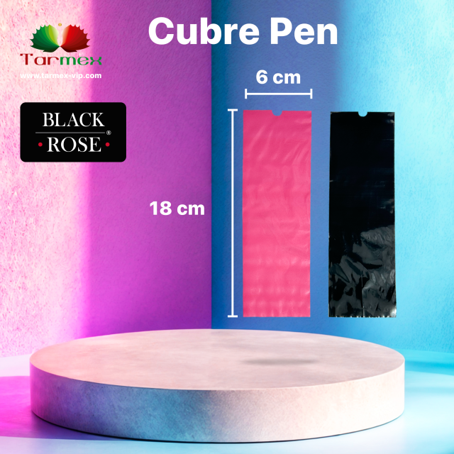 Cubre Pen Negro Black Rose