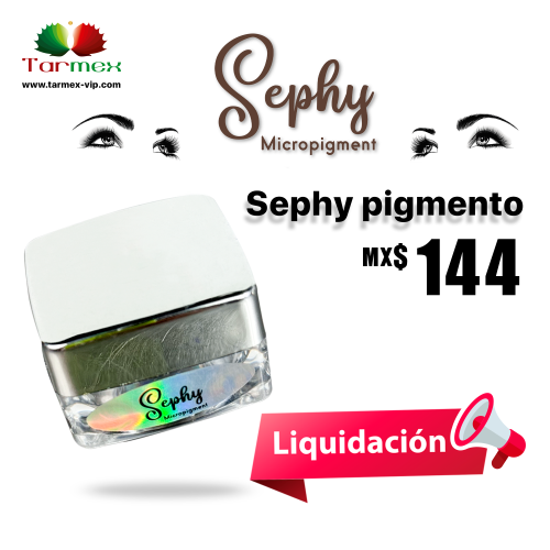 Pigmentos Micropigmentación Sephy