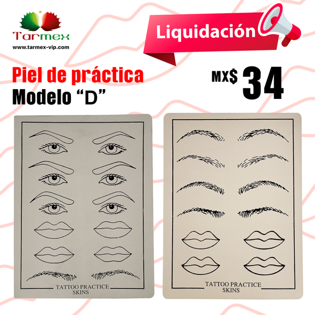 Piel de práctica modelo D