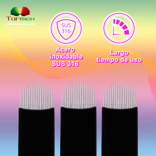 Agujas para inductor manual (negro)