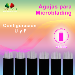 Agujas para inductor manual (negro)