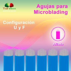 Agujas para inductor manual (azul)