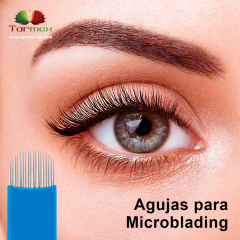Agujas para inductor manual (azul)