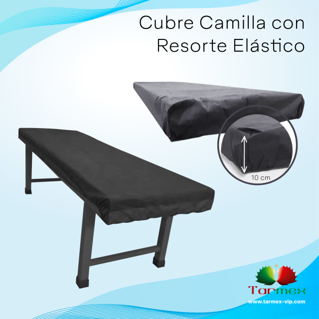 Cubre Camilla con Resorte Elástico