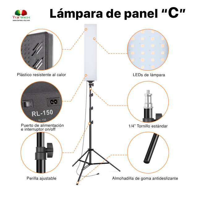Lámpara de Panel de Luz LED "C"
