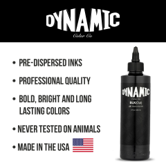 Dynamic Blackout Tattoo Ink – BLKout 8 oz.