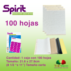 Papel Hectográfico para Termocopiadora Spirit