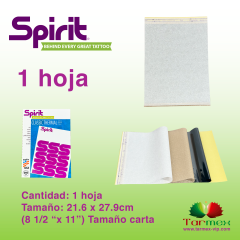 Papel Hectográfico para Termocopiadora Spirit