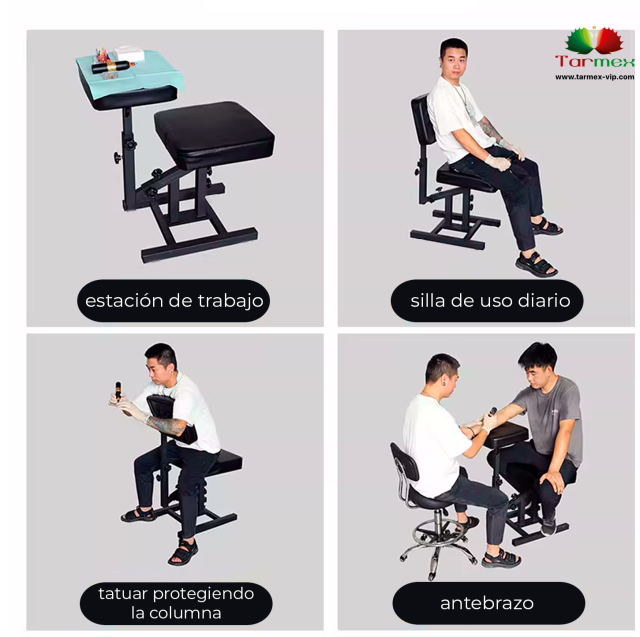 Silla de Tatuaje Multifuncional