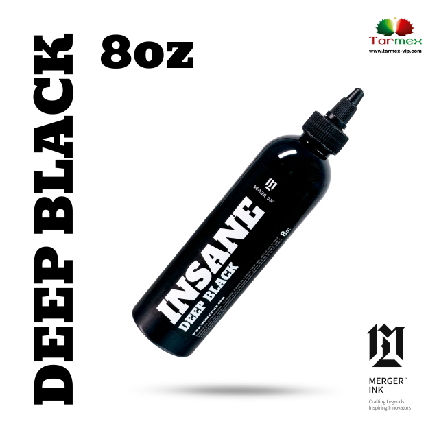 INSANE Deep Black 8 oz