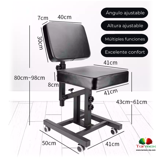 Silla de Tatuaje Multifuncional