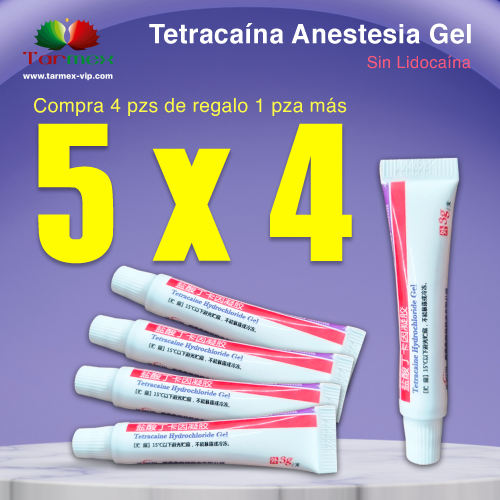 Anestesia Tetracaína (adiós lidocaína).