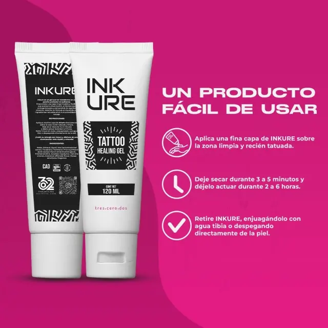 INKURE TATTOO HEALING GEL (tres.cero.dos)